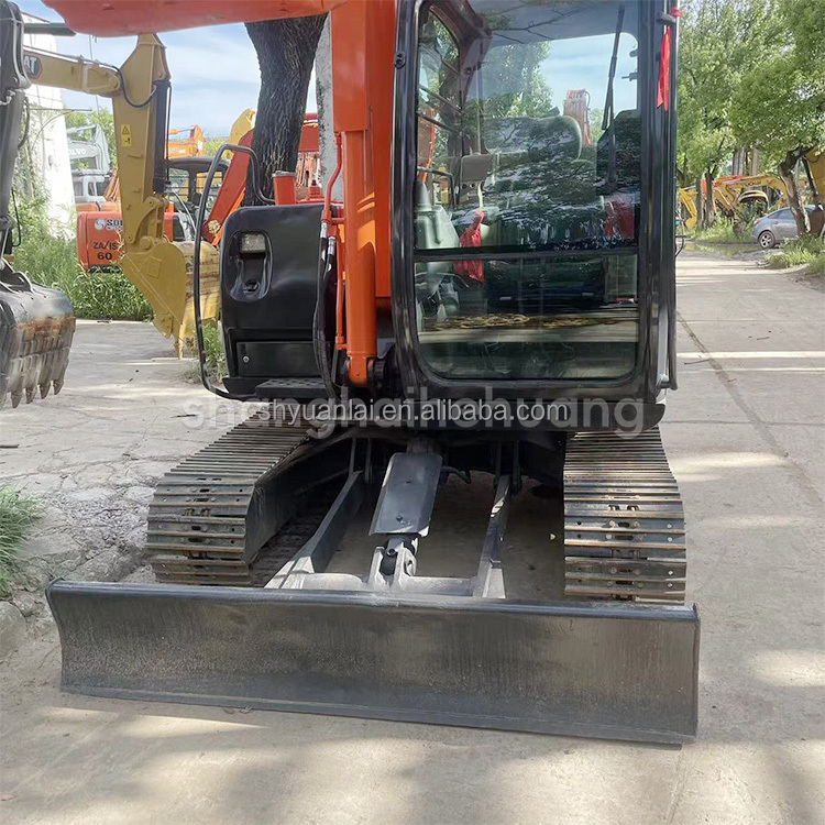 Second Hand Hitachi Excavator With Original ISUZU Engine And Hydraulic Pump