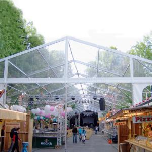 Quality Unique Waterproof Wedding Tents Transparent Window Ceremony Activities Use wholesale