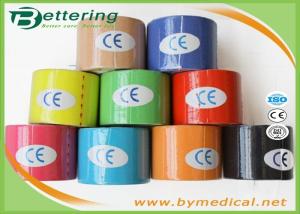 Quality Breathable Kinesiology Physio therapy Tape For Muscle Injuries With Various Colour wholesale