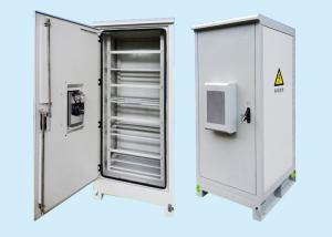 Quality 2.0mm Galvanized Steel Fiber Optic Outdoor Battery Cabinet For Communication wholesale