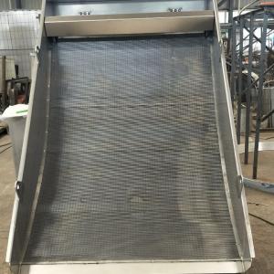 Quality Stainless Steel Wire Sieve Bend for Solid Liquid Separation of Industry Waste Water wholesale