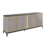 Modern Wooden Narrow Sideboard Cabinet