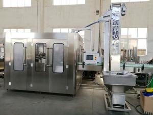 Quality 2.2KW 0.8M3/ Min Bottle Filling Capping Machine 0.7Mpa For Mineral Water wholesale