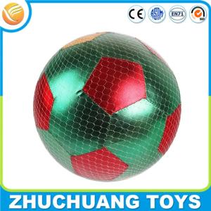 Quality 9 inches cheap fabric soft bouncy sport soccer balls toy wholesale