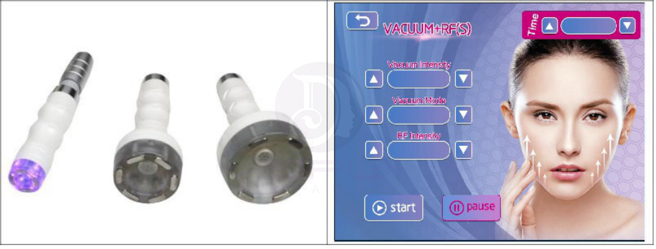 AS83 RF Vacuum Cavitation System , Ultrasonic Body Slimming Vacuum Machine