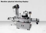 1.5KW Soda Glass Capping Automated Bottle Filling Machine SS304 130mm Dia
