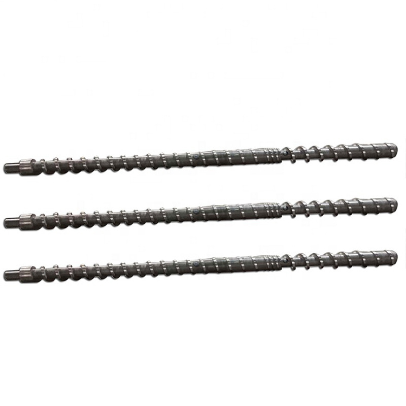 OEM Custom Micro Auger Screw Extruder Screw and Barrel for Extruder Machine