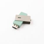 Metal Plastic Twist USB Drive 64GB 128GB 360 Degrees USB 2.0 Memory Stick