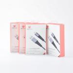 Gift White Card Paper Mobile Accessories Packaging / Usb Data Cable Packaging