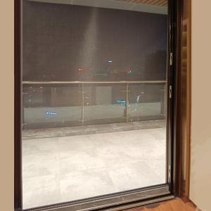 Quality Aluminium Profiles Sliding Door Adjustable Flyscreen Trackless wholesale