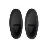 Applicable People Adult Black Flexible Frog Knee and Elbow Pads for Outdoor