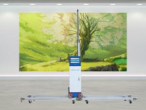 Quality Single Printing Head 9600DPI High Definition Oil Paints Wall Mural Printer Machinery wholesale