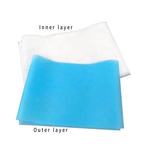 Quality Breathable PP Spunbond Meltblown Material 10-20-25-200 Gsm White Blue Hospital wholesale