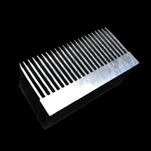 Quality ISO Custom Anodizing Aluminum Extruded Radiator Heatsink 6063 wholesale