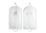 White Mens Womens Hanging Garment Storage Bags For Clothes Suit Dress