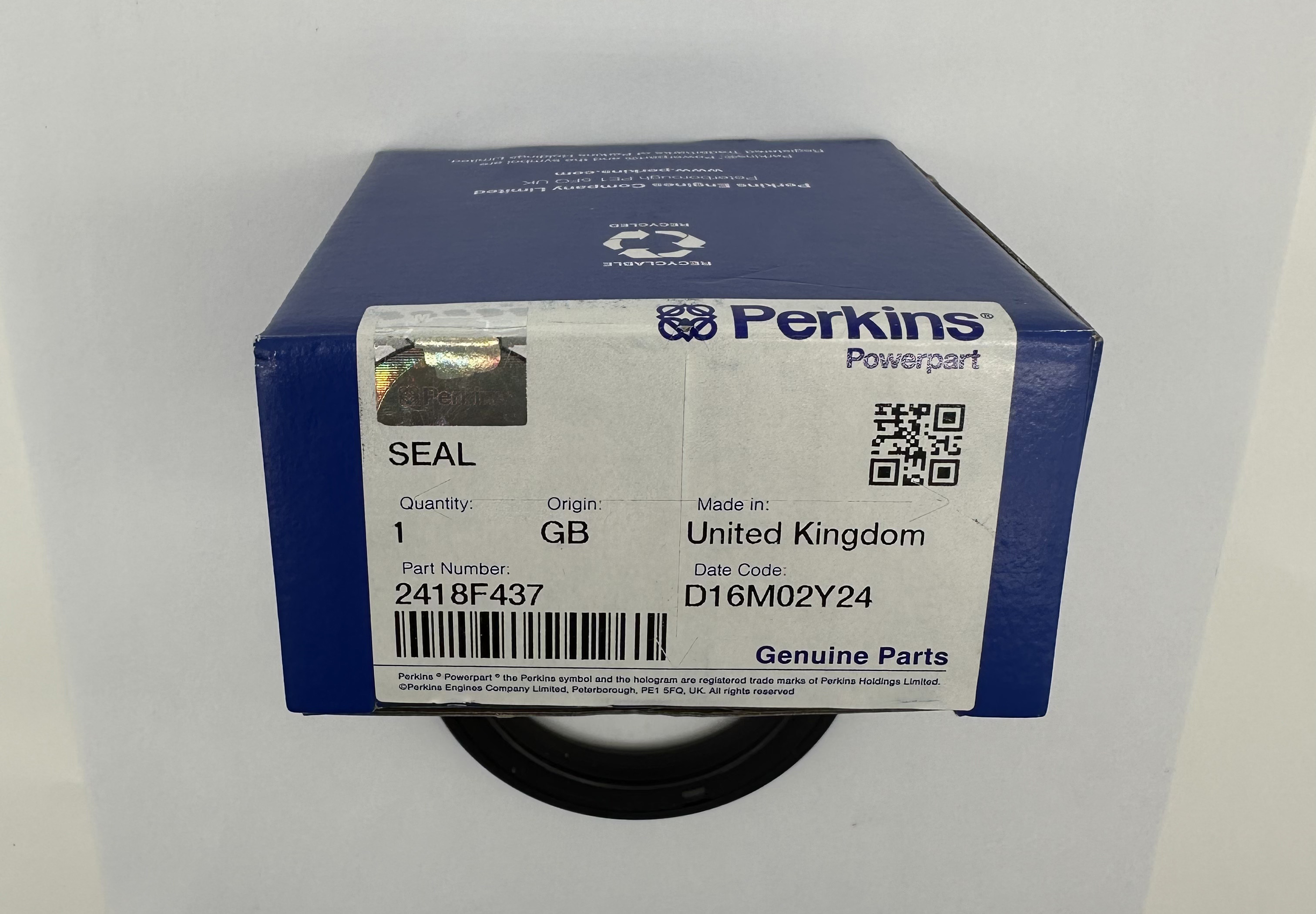 WYS Caterpillar Part Number CAT 2418F437 Seal OIL SEAL Original Parts Excavator Repair Parts&Components Original Quality