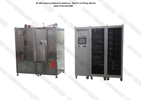 Metal Jewelry PVD Vacuum Coating Machine , IPG Gold Plated With Magnetron