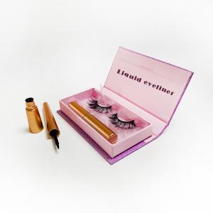 Quality Light Eyeliner Magnetic Eyelashes Customized Package Realistic Looking wholesale