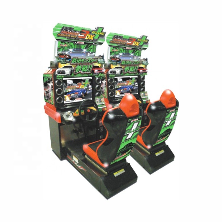 Coin Operated Midnight Maximum Tune 3Dx Car Racing Video Machine For Amusement