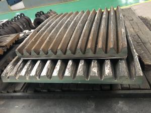 Quality High Manganese Stone Crusher Parts Jaw Crusher Wear Parts Spare Parts Jaw Plate wholesale