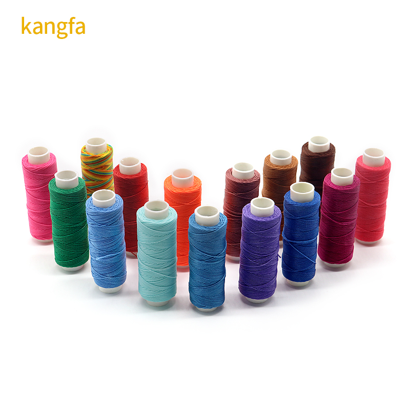 1MM Red MERCERIZED Wax Coated Polyester Sewing Thread for Macrame Jewelry Making
