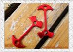 Outdoor Aluminum Alloy Camping Tent Rope Adjuster Fish Bone Nails Tent Wind Rope