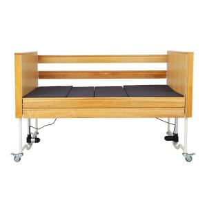 Quality Popular Elderly Electric Hospital Beds For Home Remote Control Wooden Care Home Beds wholesale