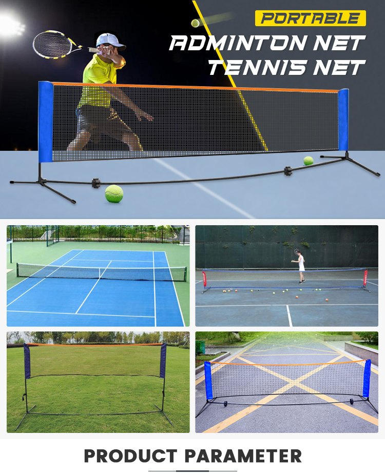 Wholesale 3.1m Badminton Net Tennis Net Mini Portable Tennis Net For Backyard