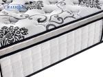 White Color Medium Firm Pocket Spring Pillow Top Mattress for Hotel