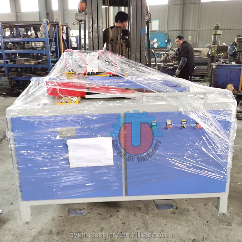 Wood Block Press Machine for Hot Pressing Wood Board Saw Cutter Wood Pallet Feet