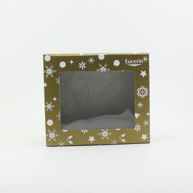 Eco Friendly Versatile Luxury Cardboard Boxes Custom With Clear Pvc Window