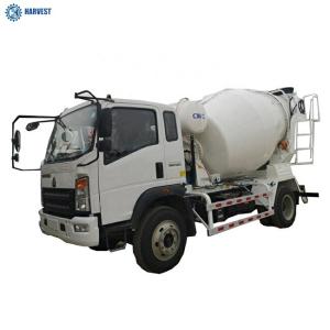 Quality Fuel Tank 150L Sinotruk Howo 4x2 6m3 Capacity 130hp Concrete Mixer Truck wholesale