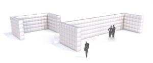 Quality inflatable office cube wall divided exhibition stand wholesale