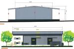 Hot - dipped Galvanized C & Z Beams Garage Steel Frame House-Light steel frames