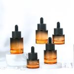 Wholesale 1oz 2oz Luxury Perfume Oil Dropper Bottle Custom Black Green Empty