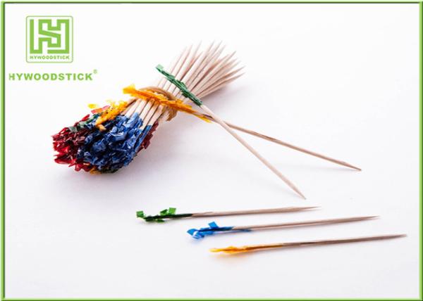 Multi - Function Decorative Food Toothpicks Fancy Cocktail Sticks For Dessert