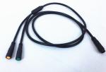 2 In 1 Waterproof Electric Bike Connectors PC Materials CE EN15194 Certificate
