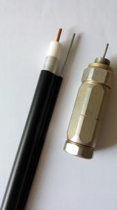 Quality Coaxial Cable 500 with Galvanized Steel Messenger Seamless Aluminum Tube Trunk Cable With PE Jacket wholesale