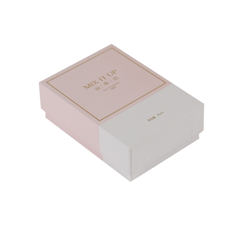 Custom Pink Perfume Bottle Box Packaging With Silk Filling Sustainable And Stylish
