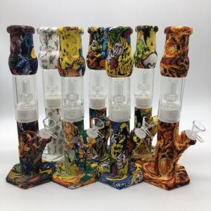 Quality Food Grade Weed 40G 11cm Silicone Water Pipe wholesale