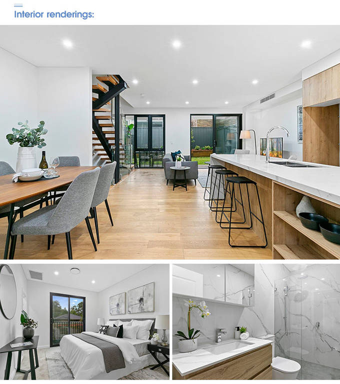 Modular Home Prefabricated House Construction Apartment Buildings With Light Steel Frame Houses
