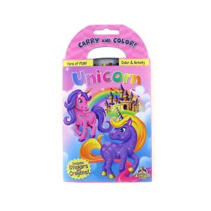 Quality OEM Design Childrens Colouring Books Activity Pad Eco Friendly Materials wholesale