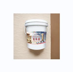 Quality Acrylic Environment-friendly Stone Paint Exterior Color Based on Chart wholesale