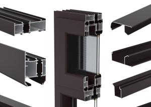 Quality Curved Casement Window Profile 120 Thermal Window Yarn Integration wholesale