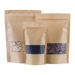 Heat Sealing Stand Up 370g Kraft Paper k Bag