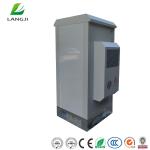 Galvanized Steel 19 Inch Rack Outdoor Battery Cabinet For Telecommunication