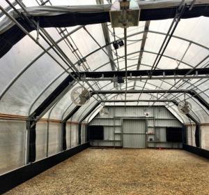 Quality 30x100ft Single Span Greenhouse Light Deprivation System Blackout Greenhouse For Medical Plants Commercial wholesale