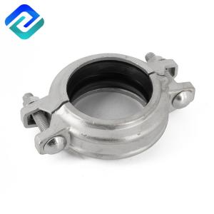 Quality DN10 Grooved Couplings Clip Quick Rigid Pipe Joint Fittings wholesale