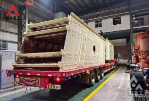 Quality Mineral Processing Plant Good Performance Circular Sand Vibrating Screen wholesale