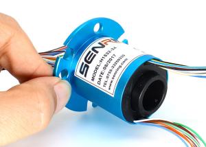 Quality 15mm Ingergal Through Hole Electrical Slip Ring Connector wholesale
